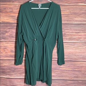 Asos Casual Wrap Mini Dress